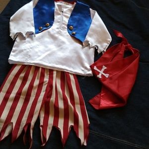 Pirate Halloween Costume 4 yrs 104cm/Sm4